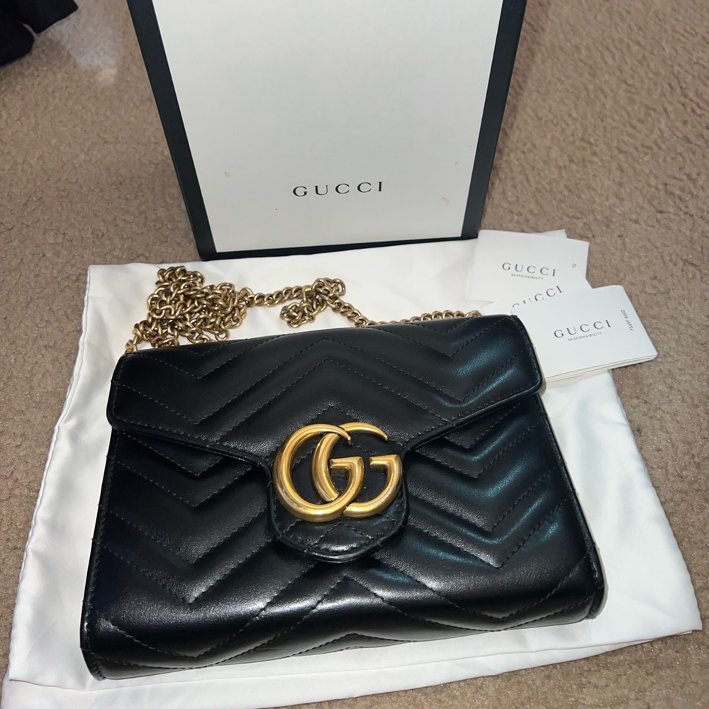 Gucci Marmont Matelasse Mini Bag